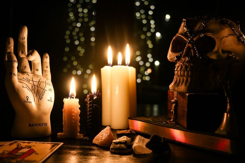 Thai dark magic occult ritual atmosphere