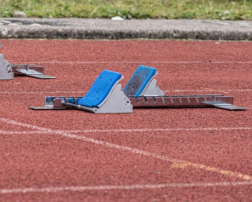 professional track and field sprinting start block UK
