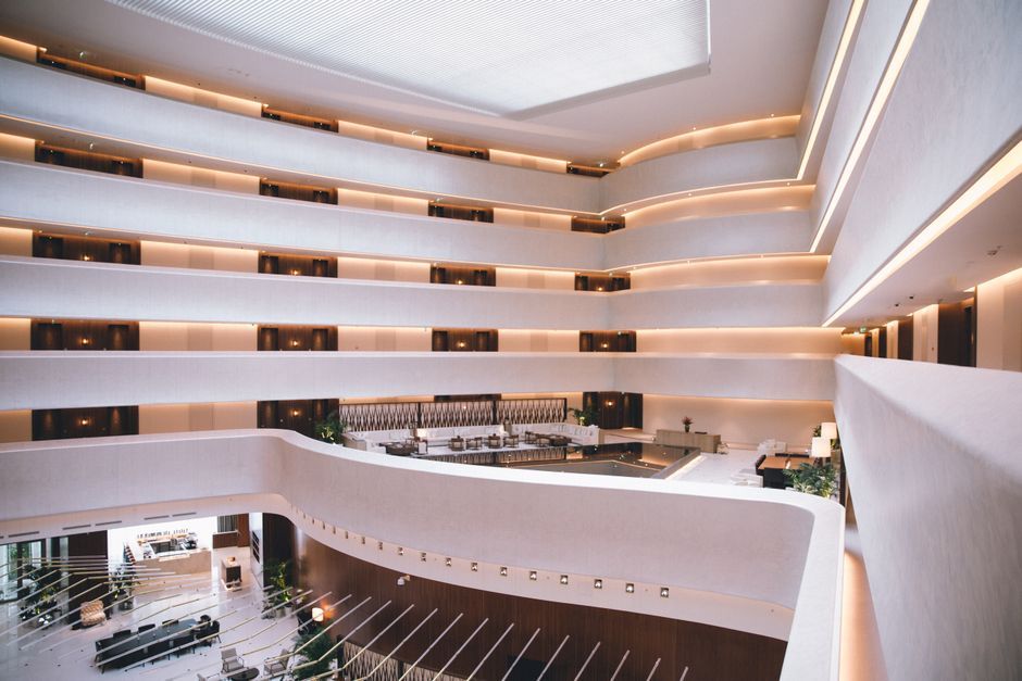 hotel luxury lobby interior architecture