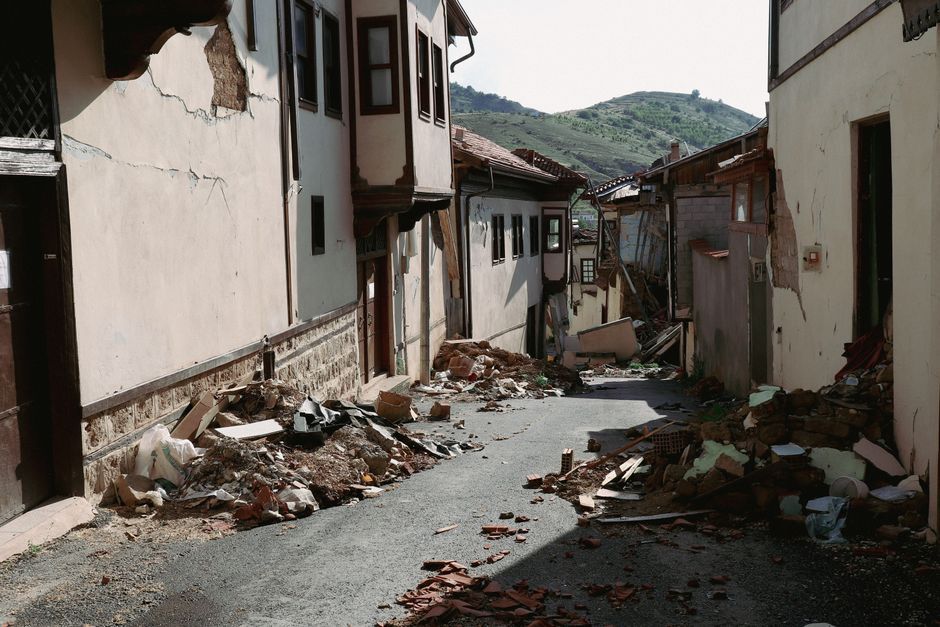 Lebanon village street emergency response