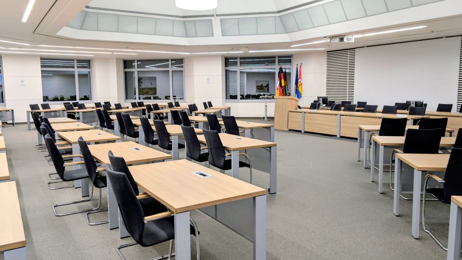 Thailand government office interior