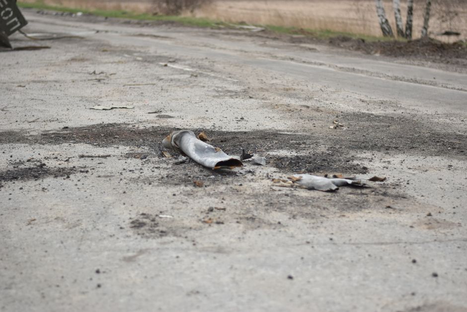 missile strike aftermath wreckage
