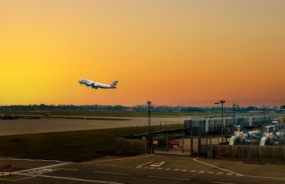 Heathrow Airport runway construction planning
