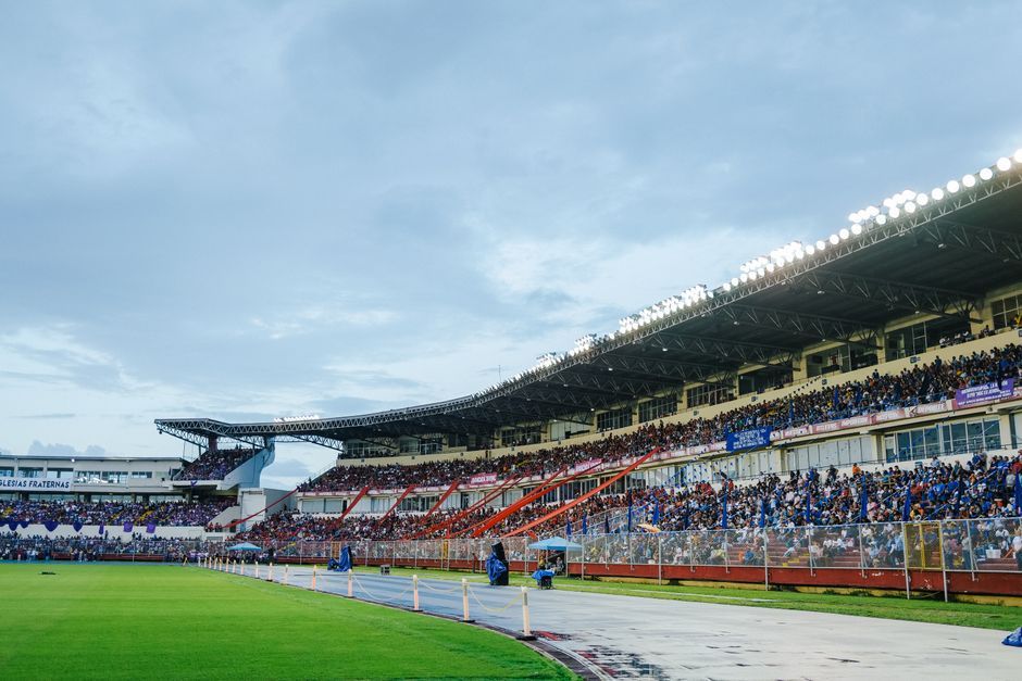 Thai football team fans stadium