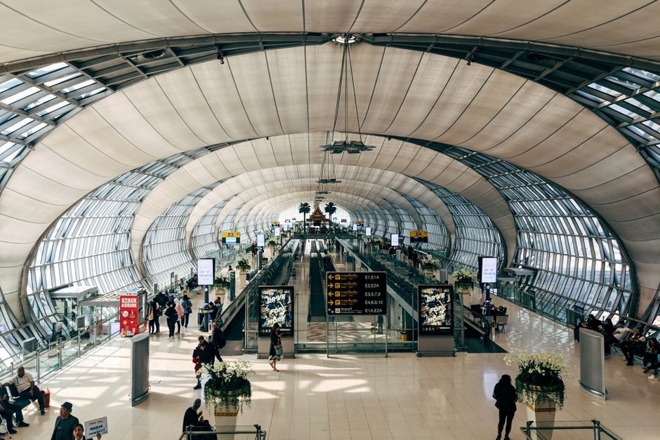 Thailand airport terminal