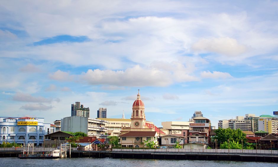 Bangkok Thailand city skyline tourism
