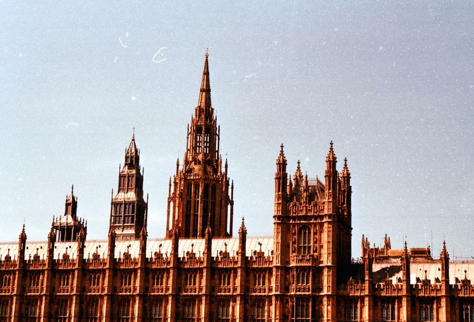 UK parliament building London architecture