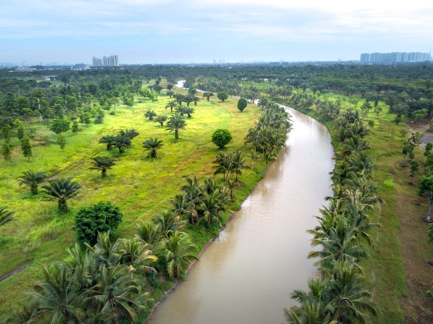 Thailand canal drainage water management infrastructure