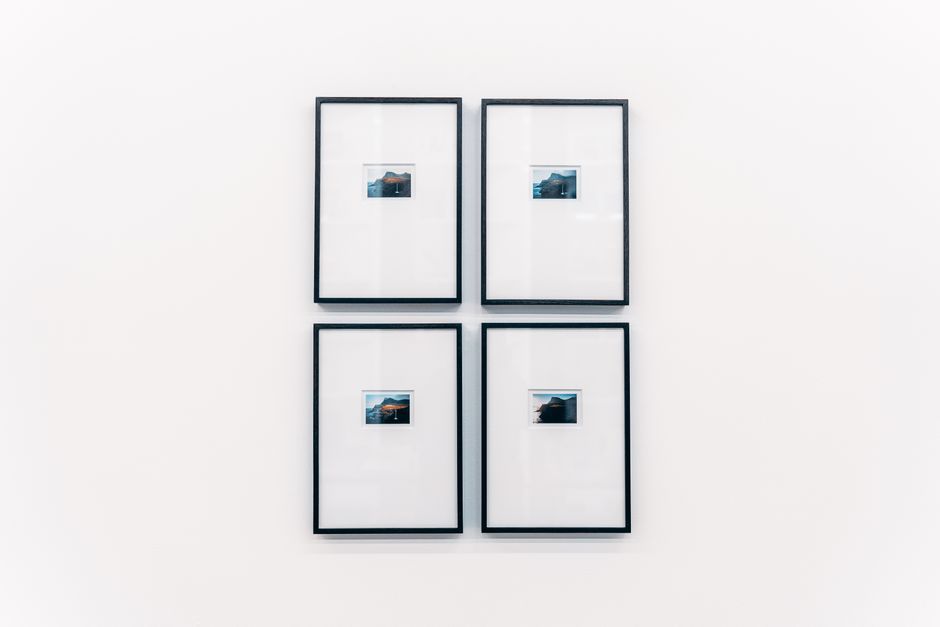 modern minimalist art photography exhibition interior Bangkok