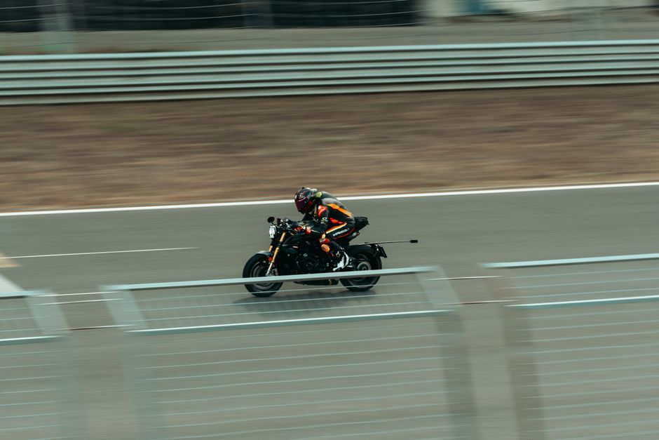 motorcycle racing circuit asphalt track speed motion