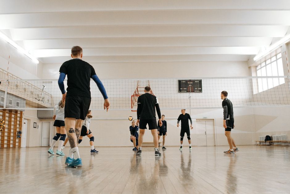 Thailand indoor volleyball stadium match