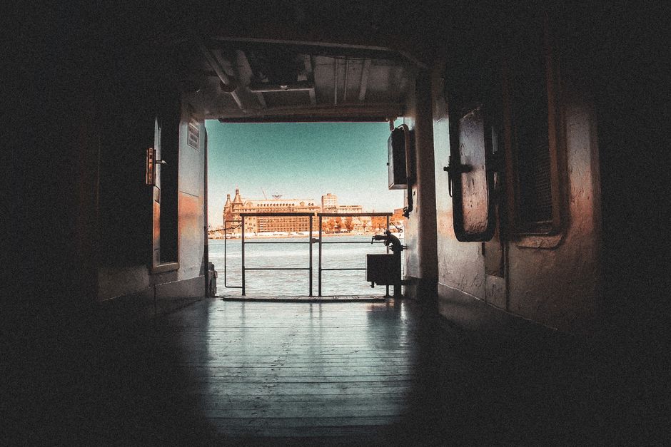 cruise ship interior deck