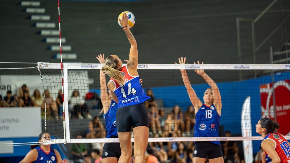 Thailand indoor volleyball match arena