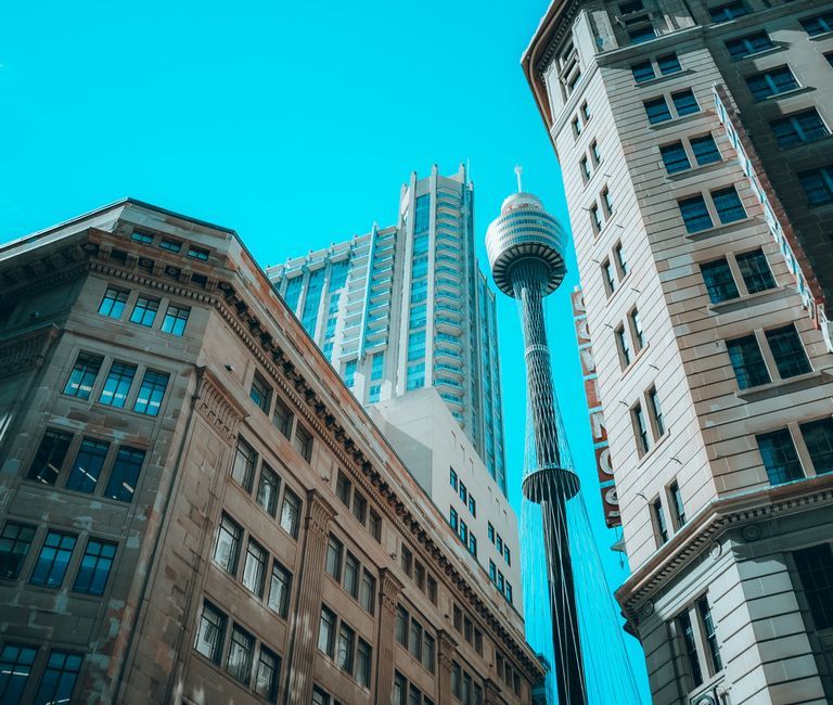 Sydney Australia modern office building business district