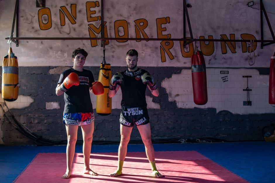 boxing gym training gloves Thailand