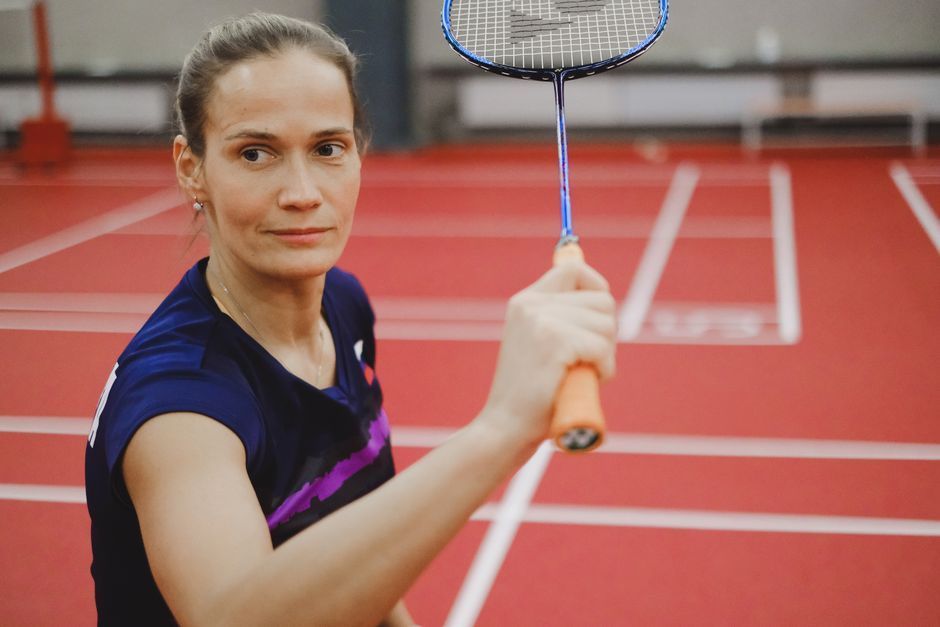 Thailand sports arena badminton court