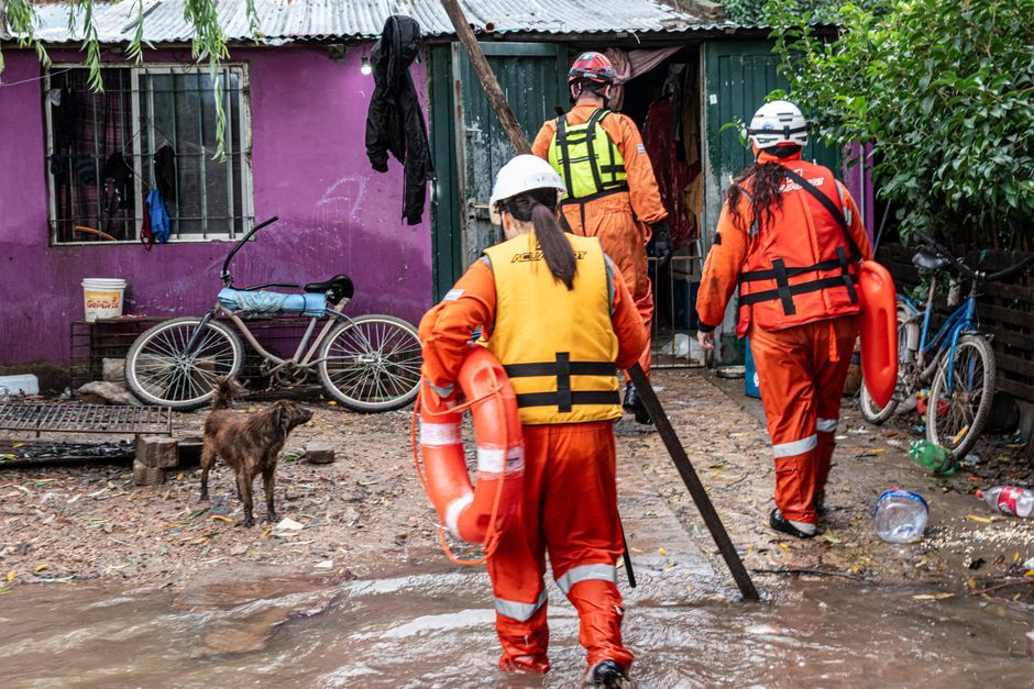 Thailand flood disaster relief rescue boat