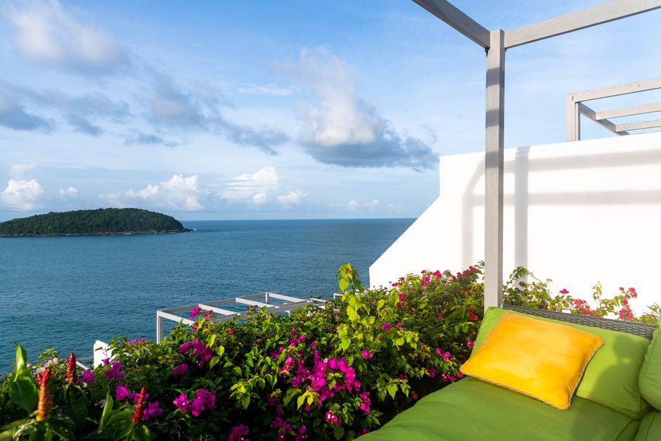 Thailand Phuket modern resort hotel architecture exterior