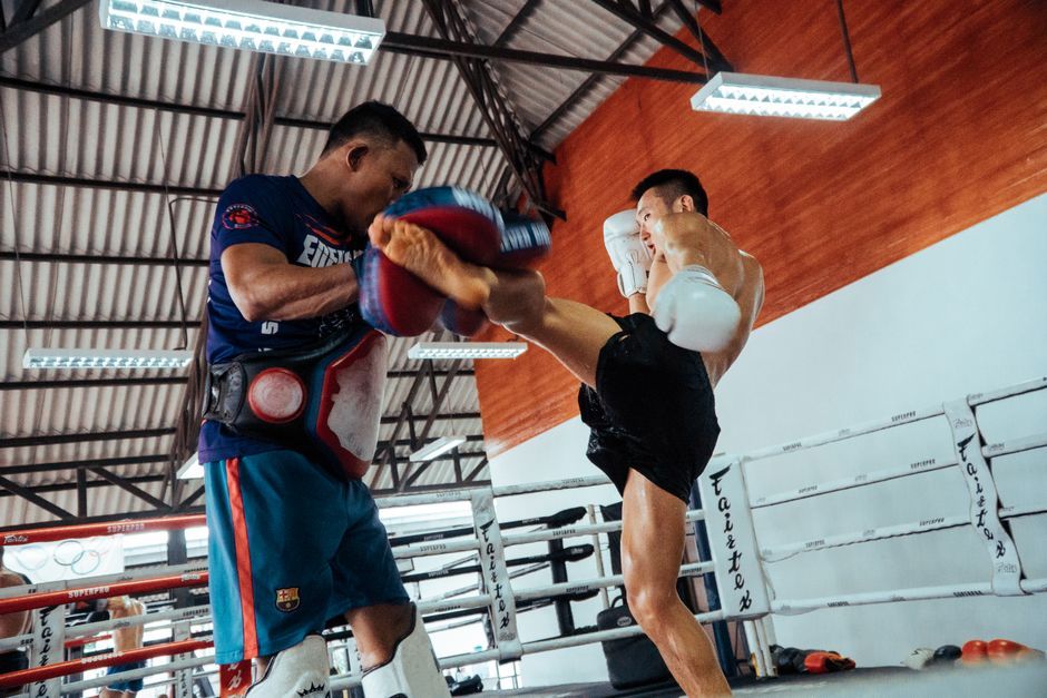 Thailand boxing gym training