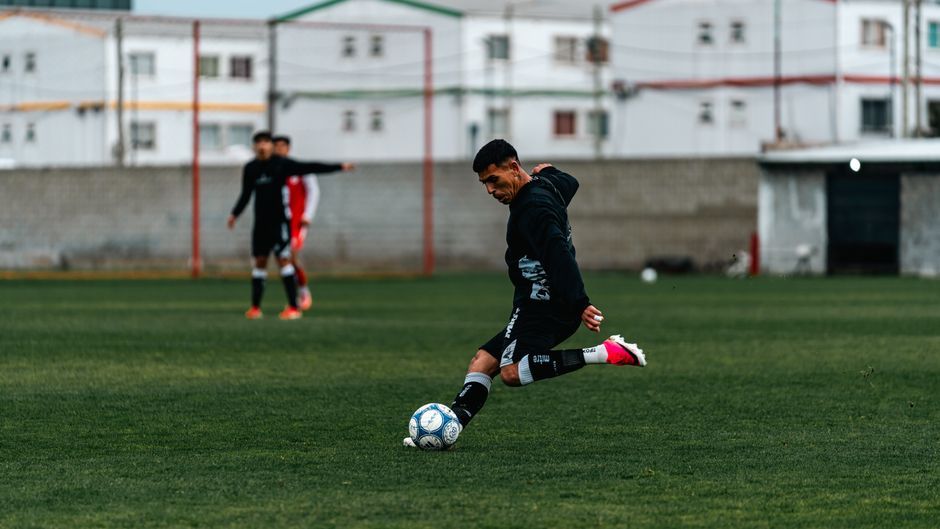 football training pitch high intensity