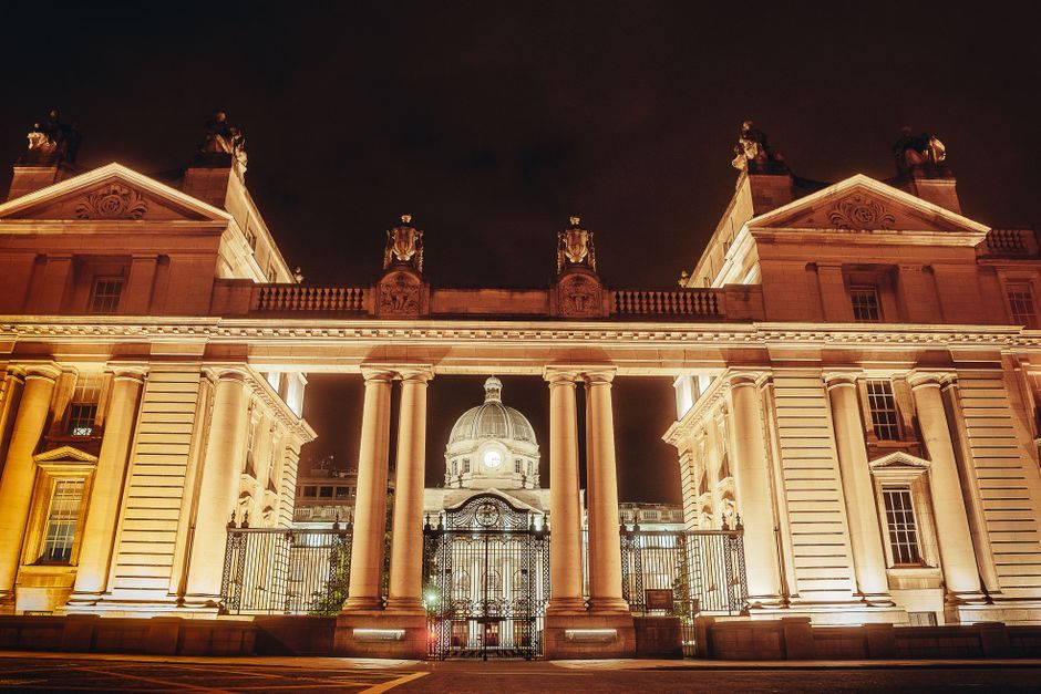 Northern Ireland government building Belfast exterior