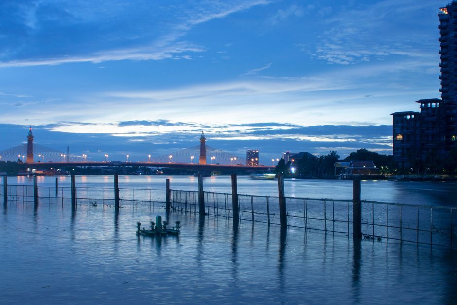 Thailand river festival tourism landscape