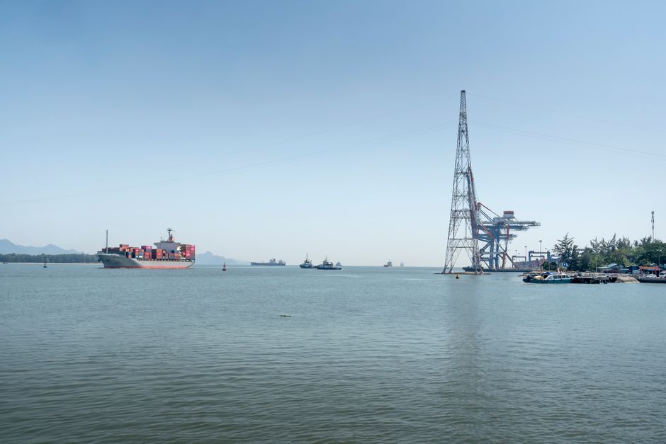 Thailand coastal harbor port terminal