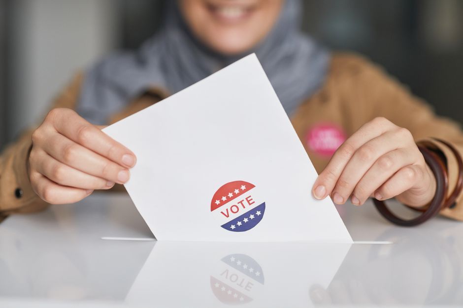 election ballot box voting