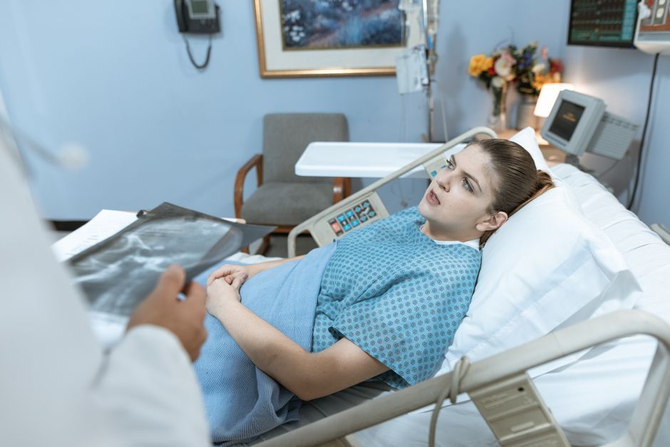 Thailand hospital room family visit