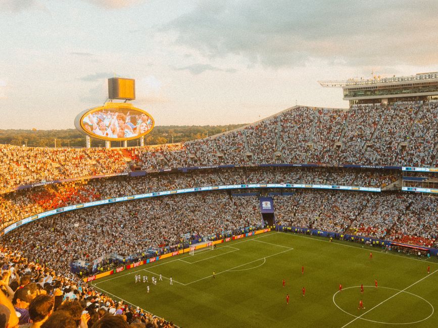 soccer stadium match action pitch no team crest