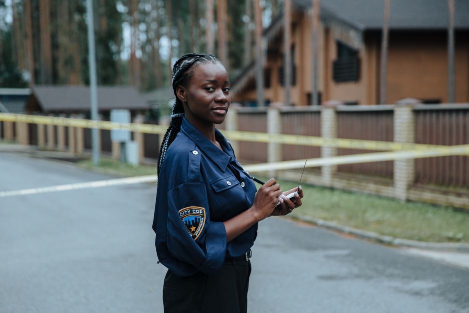 South Africa police officers crime investigation