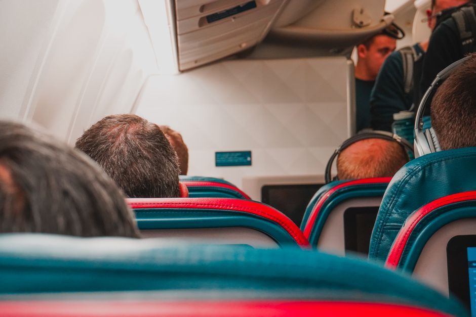 airplane cabin interior travel
