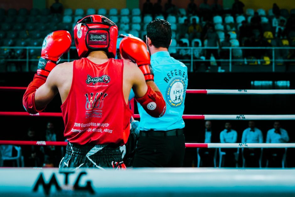 boxing ring fight
