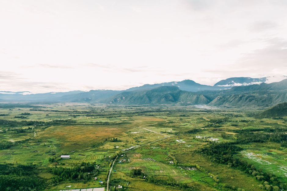 Indonesia Papua mountain landscape nature