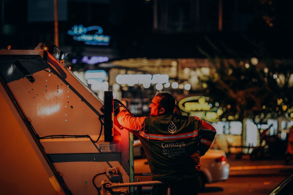 Thailand government service cleaning truck Bangkok