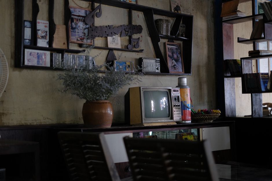 vintage Thai television drama retro style