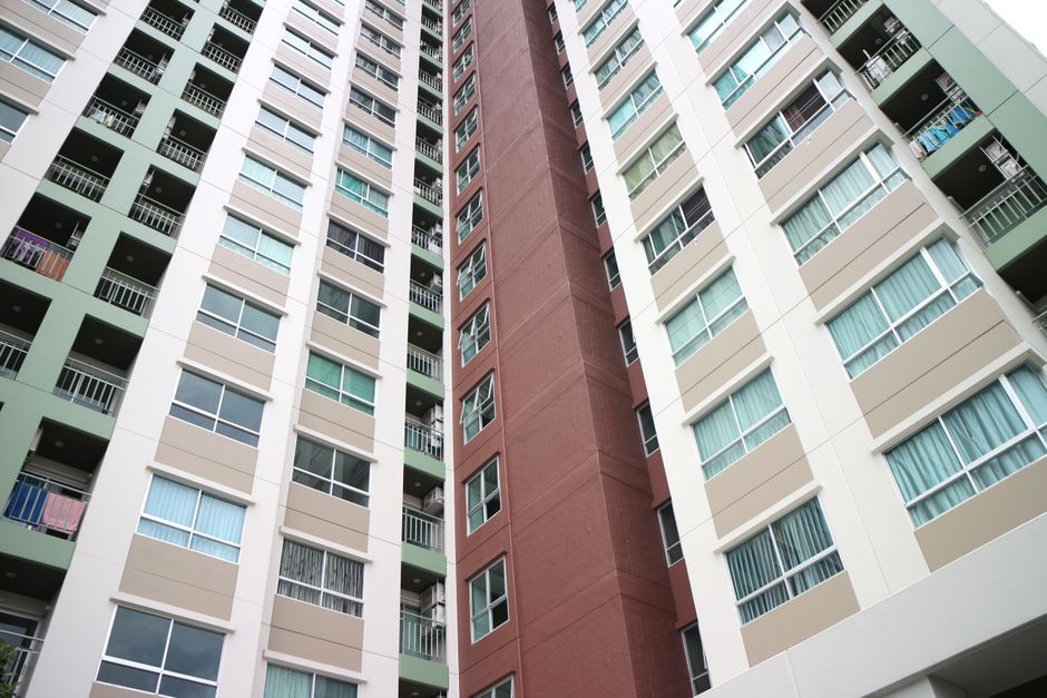 Bangkok hospital building exterior Thailand