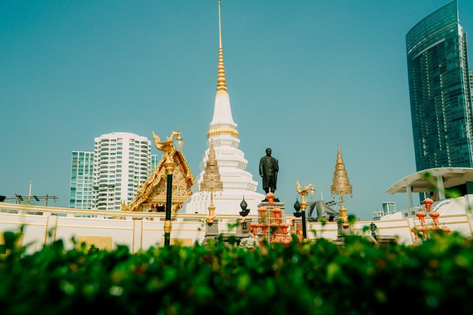 Bangkok government building exterior