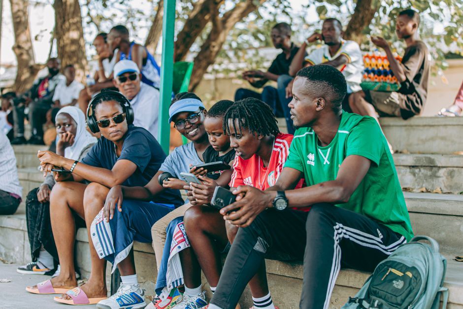 Bahamas youth gathering event outdoor daylight