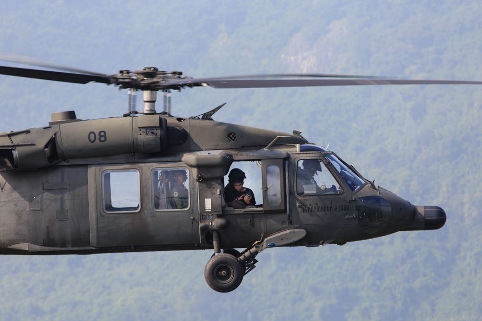 Thailand border patrol military forest