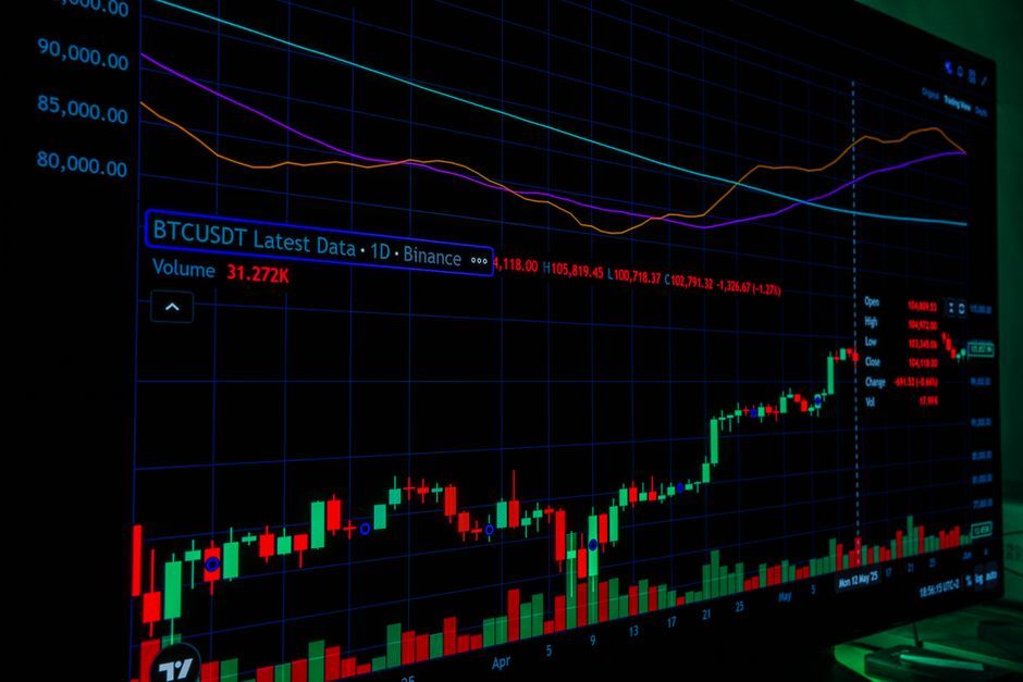 digital cryptocurrency trading platform screen workspace