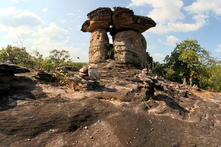 Thailand rock formation national park landscape