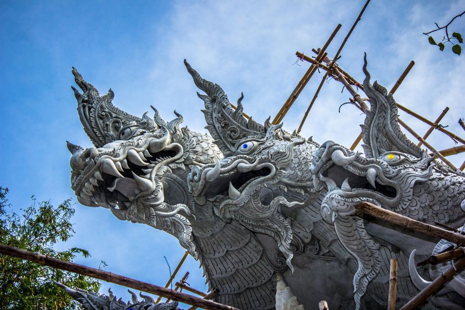 Thailand Ubon Ratchathani temple ceremony