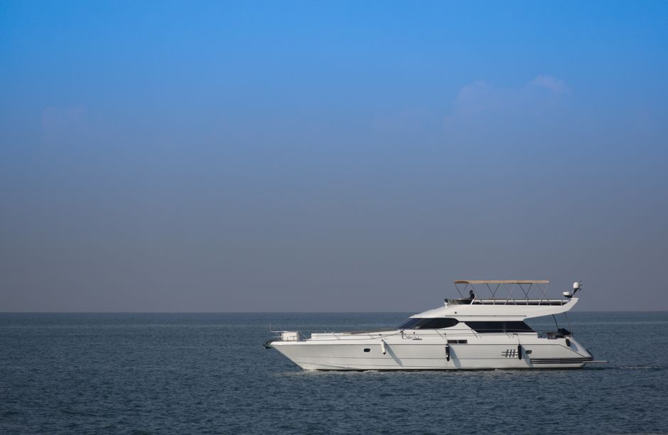 North Korea luxury yacht boat deck ocean