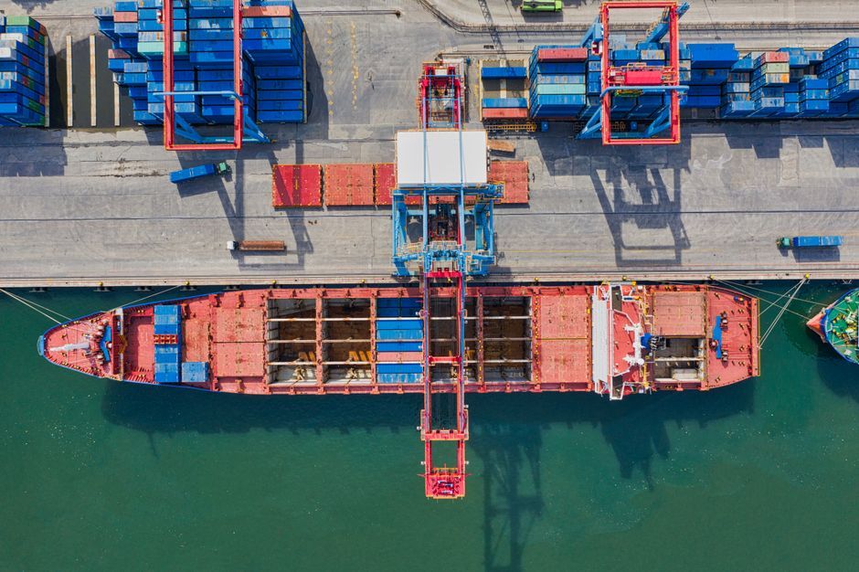 Thailand customs port shipping containers terminal