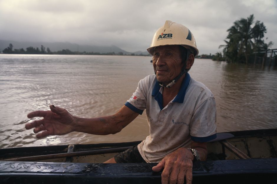 Thailand elderly flood victim support