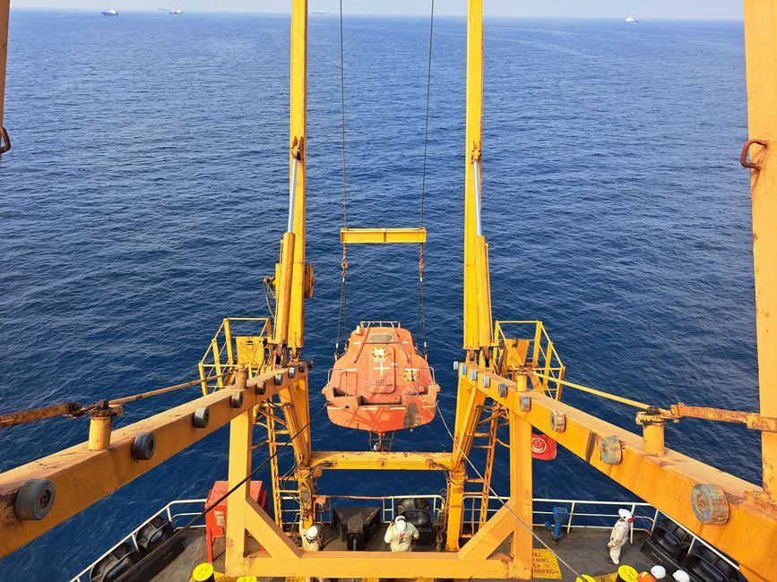 Indonesia Trisakti Port harbor maritime rescue operation