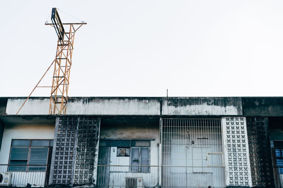 Thailand military base building exterior