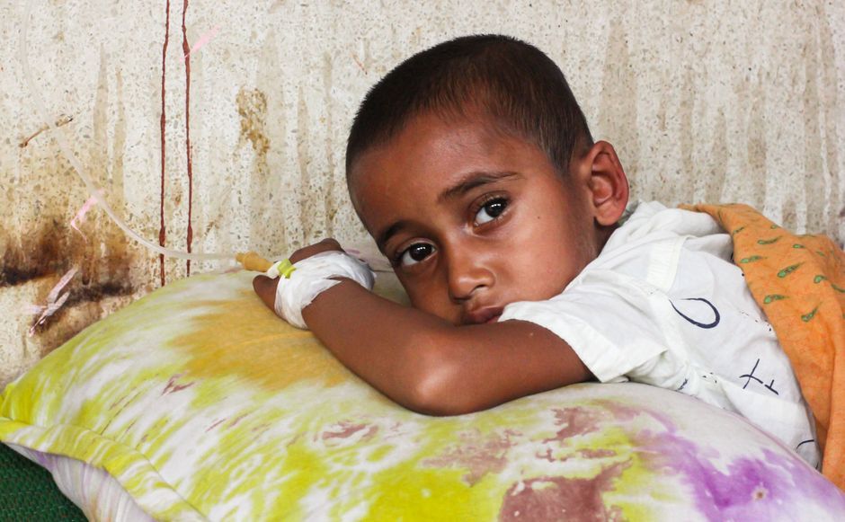 Yemen hospital pediatric ward medical care