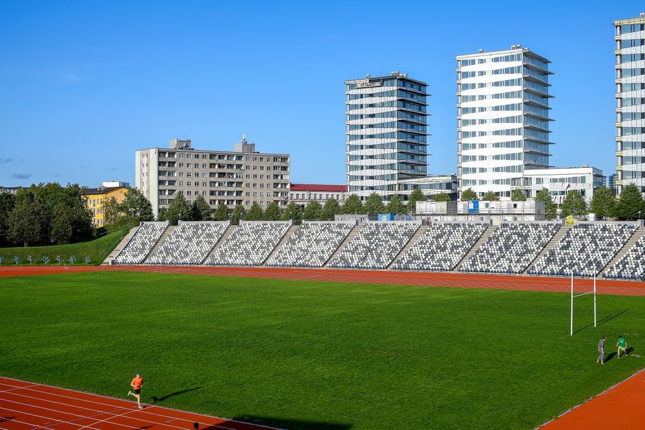 European athletics championship running track stadium